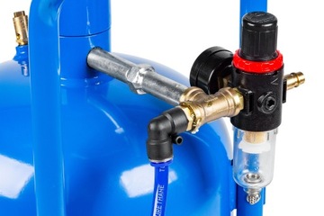 МОБИЛЬНЫЙ сифонный пескоструйный аппарат 19л, пистолет-форсунка, маска НАБОР ДЛЯ ПЕСКОСТРОЙНОЙ ОЧИСТКИ