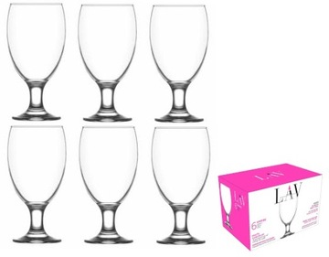 LAV EMPIRE kieliszki do piwa ICE TEA 590 ml 6 szt.