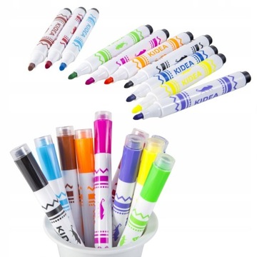 ТОНКАЯ ДЕКОРАТИВНАЯ ШАРИКОВАЯ РУЧКА Fineliner для детей ОФИСНАЯ РУЧКА 10 цветов Kidea