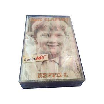 KASETA Eric Clapton reptile FOLIA NOWA