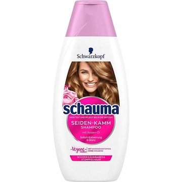 SCHAUMA SZAMPON Seiden-Kamm wygładzanie włosów 400ML