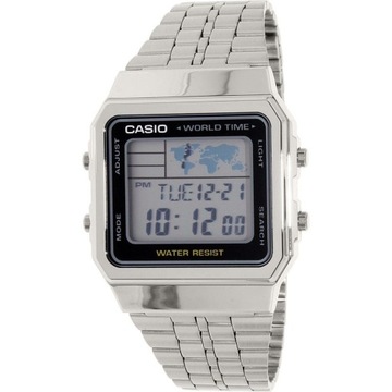 Zegarek Męski CASIO A500WA-1DF cyfrowy wodoszczelny