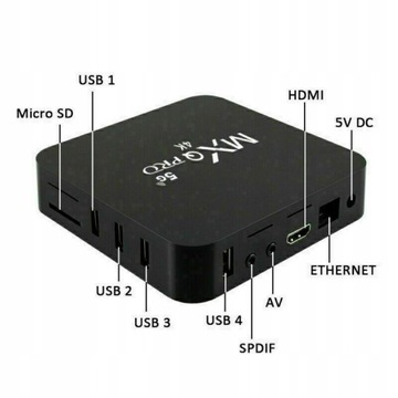 Smart TV BOX 5G MXQ PRO 4K 2 16 ГБ ANDROID 11.1