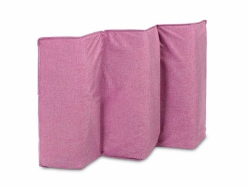 ДВУХУРОВНЕВАЯ кроватка, ПОДВЕСНАЯ, СКЛАДНАЯ СУМКА-МАТРАС, РОЗОВЫЙ