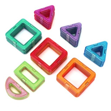 119 шт. НАБОР ОБРАЗОВАТЕЛЬНЫХ МАГНИТНЫХ БЛОКОВ