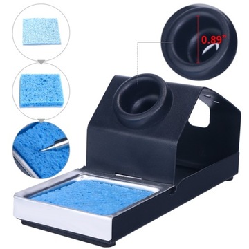 8786D ПАЯЛЬНАЯ СТАНЦИЯ 750 Вт, 2 светодиода, 4 насадки для горячего воздуха SLP, 60 Вт, паяльное жало