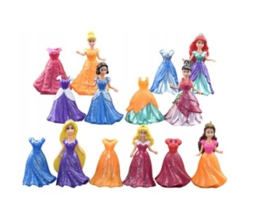 Фигурки принцесс Disney Magiclip, 24 штуки
