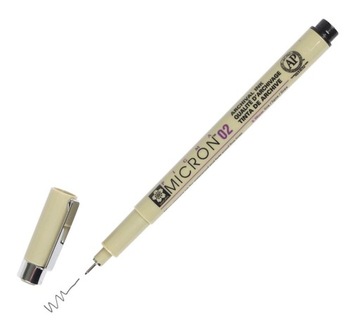 Sakura Pigma Micron 3szt Black 02 04 08