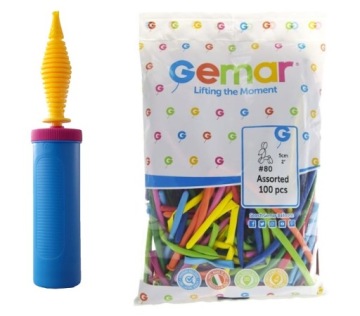 ШАРИКИ ДЛЯ МОДЕЛИРОВАНИЯ GEMAR TUBE 300x НАСОС ДЛЯ СМЕСЕНИЯ