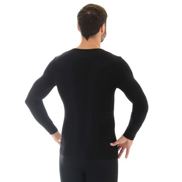 Koszulka z długim rękawem BRUBECK COMFORT WOOL M