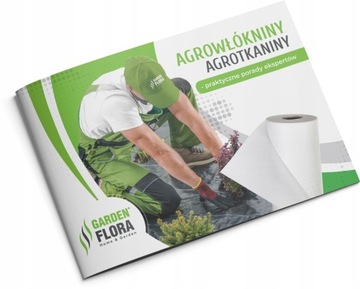 Agrowłóknina Agro GF antychwastowa 1,2x240m czarna na chwasty GRUBA 100g