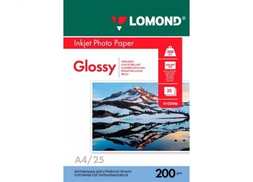 PAPIER FOTOGRAFICZNY A4 do zdjęć BŁYSK 200g 25szt