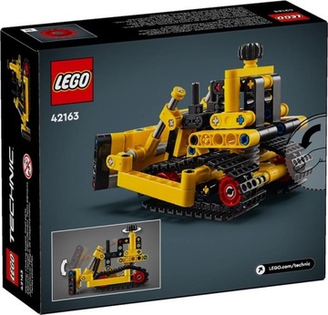 LEGO TECHNIC 42163 БУЛЬДОЗЕР ДЛЯ СПЕЦИАЛЬНЫХ ЗАДАЧ ПОДАРОК ​​+ СУМКА