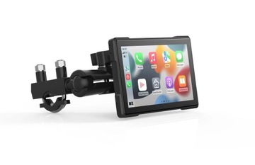 MOTOCYKLOWY REJESTRATOR WIDEO 2X KAMERY FULL HD CARPLAY/ANDROID AUTO