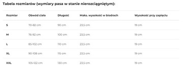 ЭЛАСТИЧНЫЙ неопреновый пояс для спины и поясницы SPORTline Waistrim Blue XL