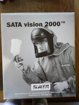 SATA Maska Hełm air vision 2000 z filtrem węglowym