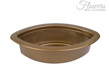 OSŁONKA PLASTIKOWA PODŁUŻNA NA ZEWNĄTRZ ZŁOTA 30cm