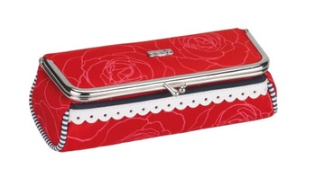 KOSMETYCZKA REED z biglem 7542 MARINA RED