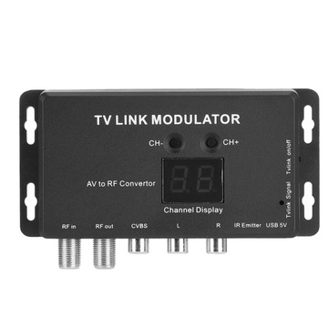 Модулятор UHF TV LINK TM70, преобразователь AV в RF IR