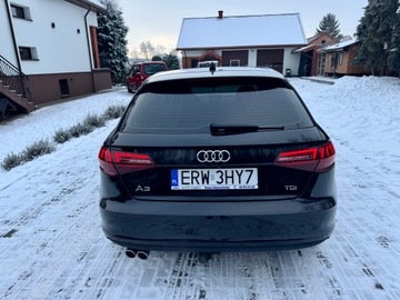 Audi A3 8V Cabriolet 2.0 TDI clean diesel 150KM 2016 Audi A3 2.0TDI 150 KM Full Led Android Auto Kamera przód/tył Alu 18/17, zdjęcie 5