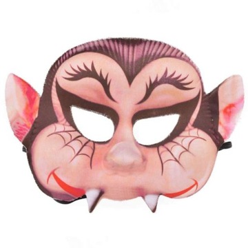 MASKA halloween DRACULA wampir STRÓJ przebranie