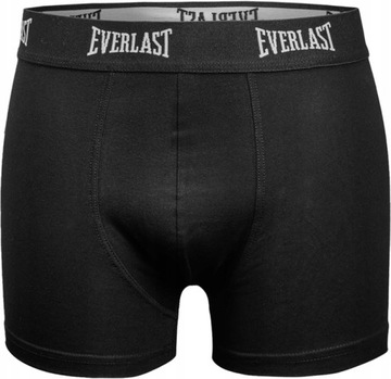 EVERLAST Мужские хлопковые шорты-боксеры черного цвета, 8 шт., размер XL