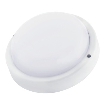 Lampa garażowa 12W 4000K LED okrągła kanał piwnica