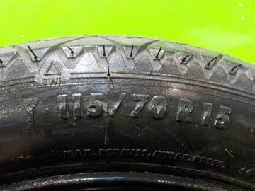 VOLVO S70 I V70 KOLO DOJEZDOVÉ 115/70/15 5X108