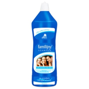 FAMILIJNY Szampon do włosów niebieski, 500 ml