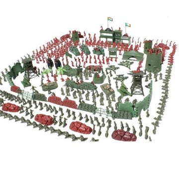 500 pcs Soldier 4cm Figures Playset