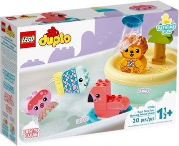 LEGO Duplo 10966 Zabawa w kąpieli: pływająca wyspa ze zwierzątkami ORYGINAŁ