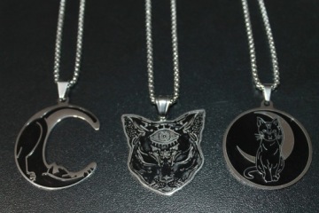 ОЖЕРЕЛЬЕ, серебро ВОЛК, ВОЛК, ведьмак, ажур, сталь