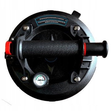 Вакуумный держатель на присоске с насосом для стеклянной плитки с манометром ЭМ