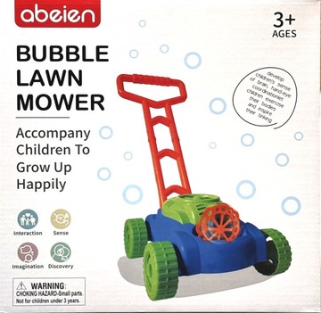 LT191 KOSIARKA NA BAŃKI JEŻDZĄCA DO ROBIENIA BANIEK MYDLANYCH + 4x PŁYN