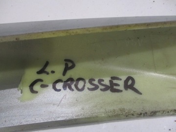 KRYT ZÁSLEPKA VRSTVA NA STŘEŠNÍ NOSIČ PŘEDNÍ LEVÝ CITROEN C-CROSSER