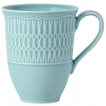 LB05 KUBEK 300 Lazurowa SOFIA ĆMIELÓW PORCELANA