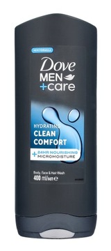 DOVE Men + Care Żel pod prysznic 3w1 - Clean Comfort 400ml