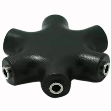 3.5mm Earphone Audio Splitter 1 Male to 1 2 3 4 5 Female Cable 5 Way Port