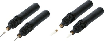 ШАРИКОВЫЙ НАСОС С ИГЛОЙ И АКСЕССУАРАМИ ДВУХХОДОВОЙ DUNLOP 23,5 СМ