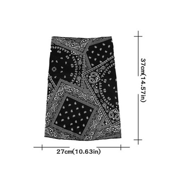 FAITOLAGI принт панк солнцезащитная маска для мужчин женщин летняя маска для лица и шеи УФ