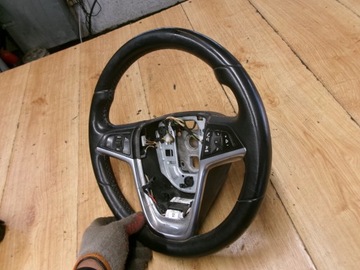 OPEL ASTRA IV J VOLANT KOŽENÁ KŮŽE MULTIFUNKCE