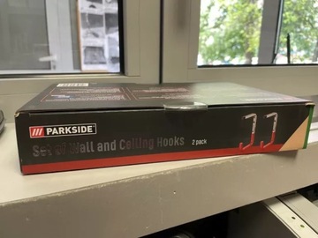 НАБОР КРЮКОВ PARKSIDE МАКС. 45 КГ, 2 УПАКОВКИ