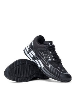 EMPORIO ARMANI markowe męskie sneakersy buty EA7 BLACK Oryginalne 41.1/3