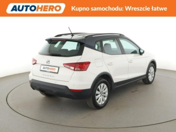 Seat Arona Crossover 1.6 TDI 95KM 2019 Seat Arona klima auto czujniki parkowania, zdjęcie 6