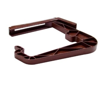 Prosperplast IWWS-R222 Держатель балконного ящика коричневый, графит, белый