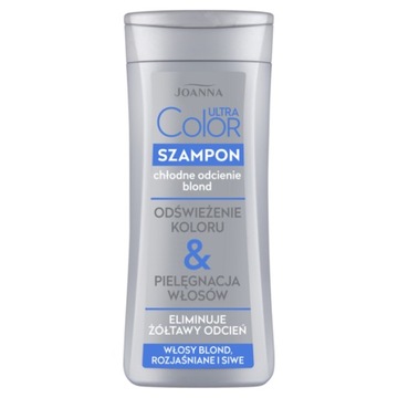 Joanna Ultra Color szampon do włosów blond siwych