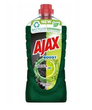 Ajax Boost Charcoal & Lime Płyn uniwersalny 1L