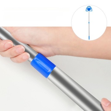 ТЕЛЕСКОПИЧЕСКАЯ ЩЕТКА ДЛЯ ЧИСТКИ АВТОМОБИЛЬНЫХ ИНСТРУМЕНТОВ ИЗ МИКРОФИБРЫ