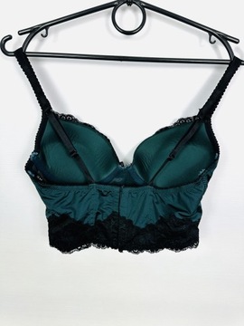 Biustonosz push-up gorset 75A H&M zielony