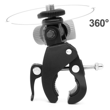 Держатель SHOOT VICE 1/4 дюйма с головкой на 360° для велосипеда GOPRO DJI ACTION (GP.78)